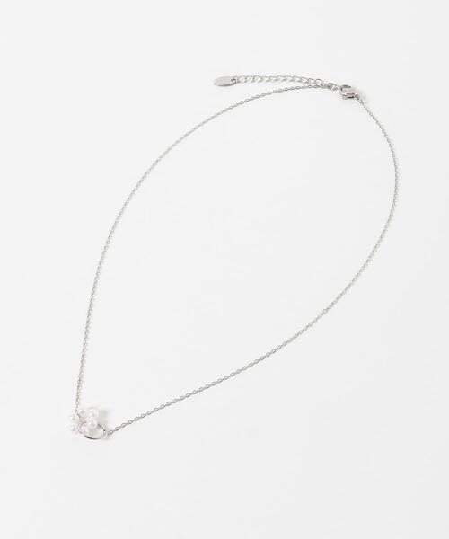 URBAN RESEARCH Sonny Label（アーバンリサーチサニーレーベル）の「ステンレスリングモチーフネックレス（ネックレス・レディース・ゴールド/シルバー・ONE）」の4枚目の写真