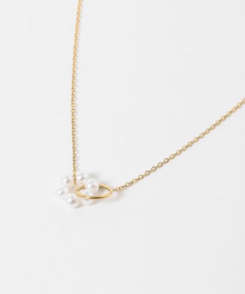 URBAN RESEARCH Sonny Label（アーバンリサーチサニーレーベル）の「ステンレスリングモチーフネックレス（ネックレス・レディース・ゴールド/シルバー・ONE）」の7枚目の写真