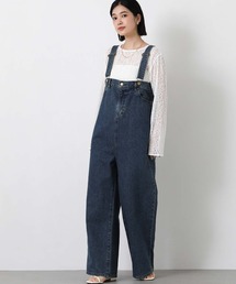 Le Minor（ルミノア）の「ルミノアデニムサロペット（ワンピース）」