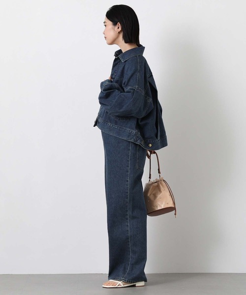 Le Minor(ルミノア)の「ルミノアデニムサロペット(ワンピース・レディース・インディゴブルー・1)」の16枚目の写真