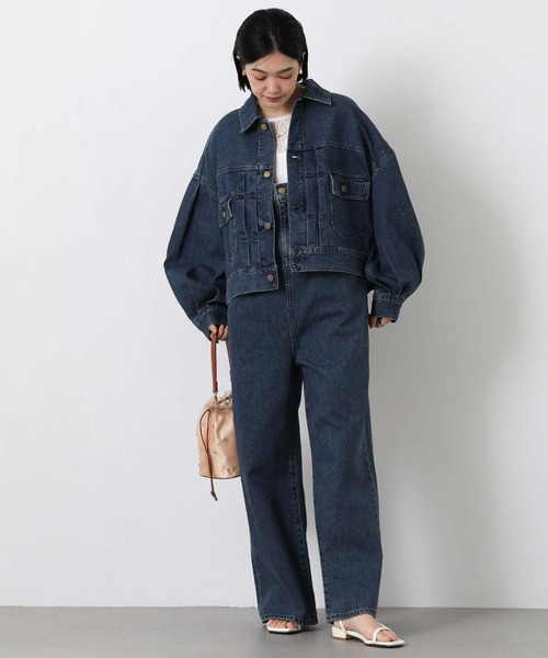 Le Minor(ルミノア)の「ルミノアデニムサロペット(ワンピース・レディース・インディゴブルー・1)」の19枚目の写真