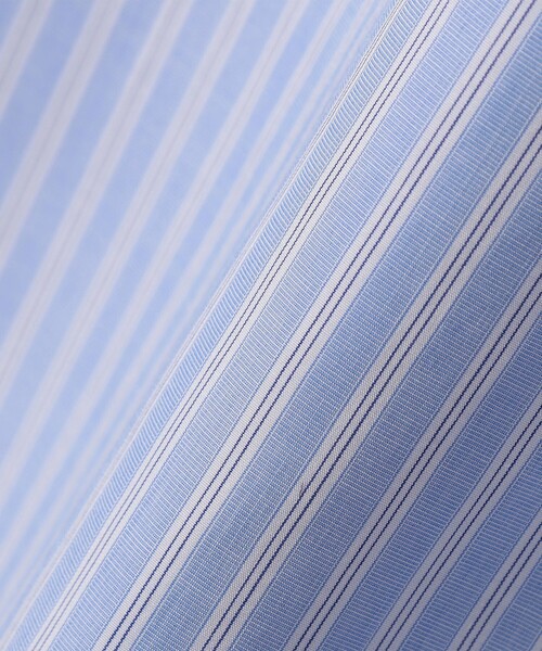 SHIPS(シップス)の「SHIPS Primary Navy Label:クレイジー ストライプ ビッグ シャツ(シャツ/ブラウス・レディース・ブルー・36/38)」の6枚目の写真