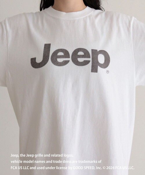 fredy emue（フレディエミュ）の「【GOOD ROCK SPEED/グッドロックスピード】Jeep半袖Ｔシャツ（Tシャツ/カットソー・レディース・イエロー/オフホワイト/チャコールグレー・38）」の4枚目の写真