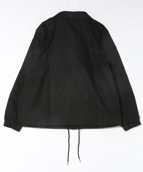 NEW ERA（ニューエラ）の「NEW ERA ツイルコーチジャケット（ブルゾン・メンズ・ブラック・LARGE/SMALL）」の2枚目の写真
