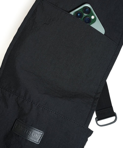 BAICYCLON by Bagjack(バイシクロン バイ バグジャック)の「【BAICYCLON】BIG SHOULDER BAG BCL-113(ショルダーバッグ・メンズ・ブラック・FREE)」の12枚目の写真