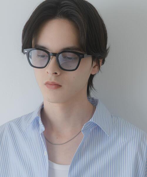 SENSE OF PLACE by URBAN RESEARCH（センスオブプレイスバイアーバンリサーチ）の「ウェリントンサングラス（サングラス・メンズ・ブラック/ブルー・ONE）」の10枚目の写真