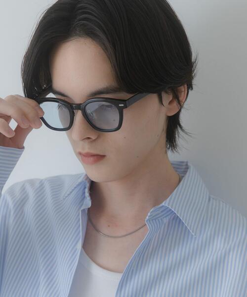 SENSE OF PLACE by URBAN RESEARCH（センスオブプレイスバイアーバンリサーチ）の「ウェリントンサングラス（サングラス・メンズ・ブラック/ブルー・ONE）」の11枚目の写真