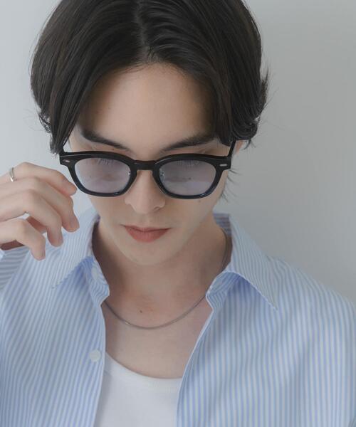 SENSE OF PLACE by URBAN RESEARCH（センスオブプレイスバイアーバンリサーチ）の「ウェリントンサングラス（サングラス・メンズ・ブラック/ブルー・ONE）」の12枚目の写真