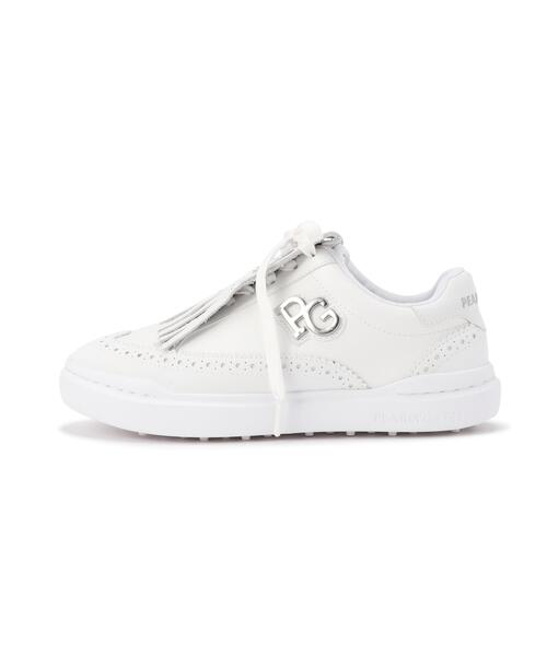 PEARLY GATES(パーリーゲイツ)の「【PEARLY GATES】THE SHOSE スパイクレスゴルフシューズ <ウィングチップ> (LADIES)(その他シューズ・レディース・ホワイト系その他5/ホワイト・23.5cm/24.0cm/23.0cm/24.5cm)」の3枚目の写真