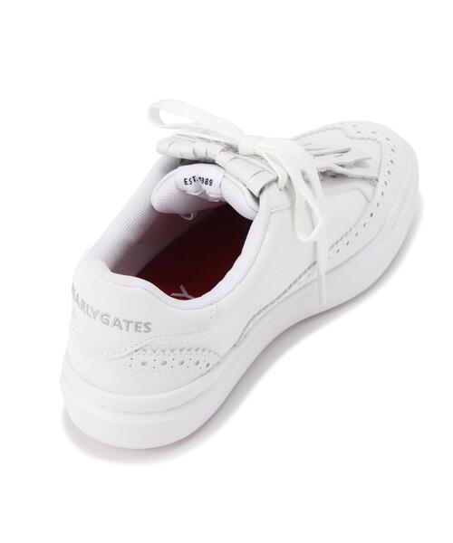 PEARLY GATES(パーリーゲイツ)の「【PEARLY GATES】THE SHOSE スパイクレスゴルフシューズ <ウィングチップ> (LADIES)(その他シューズ・レディース・ホワイト系その他5/ホワイト・23.5cm/24.0cm/23.0cm/24.5cm)」の4枚目の写真