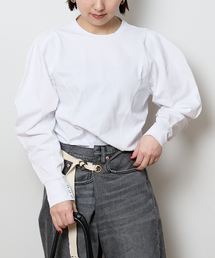 Bonum | タックデザインロングスリーブTEE(Tシャツ/カットソー)