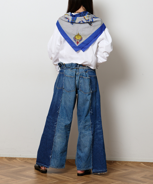 Bonum（ボナム）の「タックデザインロングスリーブTEE（Tシャツ/カットソー・レディース・ホワイト・FREE）」の14枚目の写真