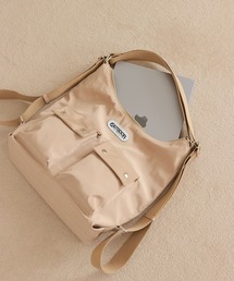 OUTDOOR PRODUCTS（アウトドアプロダクツ）の「WEB限定追加【OUTDOOR PRODUCTS】VIS別注 ダブルポケット ショルダーバッグ / マルチWAY（ショルダーバッグ）」