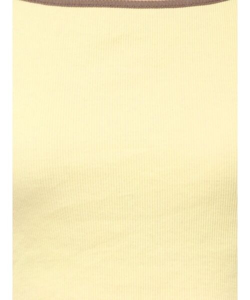 Ungrid(アングリッド)の「【Ungrid×AMPHI】カップ付きトップス(Tシャツ/カットソー・レディース・イエロー/ブルー・FREE)」の12枚目の写真