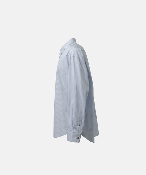 SimplyComplicated(シンプリーコンプリケイテッド)の「FLUX BUTTON UP SHIRT(シャツ/ブラウス・メンズ・ストライプ・1/2)」の2枚目の写真