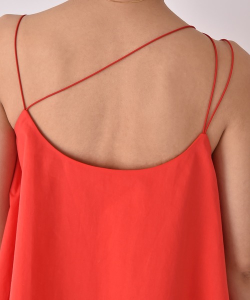 AKTE(アクテ)の「ランダムストラップキャミソールブラウス(シャツ/ブラウス・レディース・ライトブルー/ブラック/レッド/ピンク系/ブルー系・FREE)」の9枚目の写真