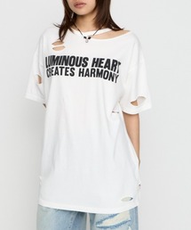 CRASH LETTER OVER Tシャツ