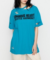 FRONT ZIP GATHER トップス（Tシャツ/カットソー）｜LAGUA GEM