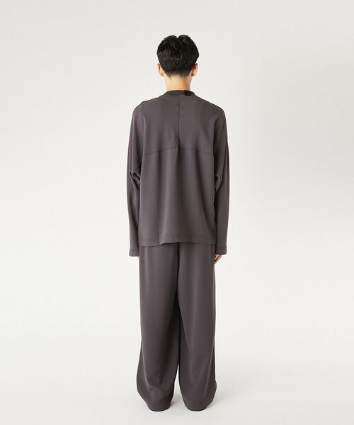 N.HOOLYWOOD COMPILE LINE エヌハリウッド ミスターハリウッド コンパイルライン 26SS 日本製 DOLMAN SLEEVE T-SHIRT ドルマンスリーブTシャツ 2261-CS55-021 peg 42(XL) BLACK トップス【新古品】【中古】【N.HOOLYWOOD COMPILE LINE】 DOLMAN SLEEVE T-SHIRT N.HOOLYWOOD COMPILE│N-HOOLYWOOD.COM