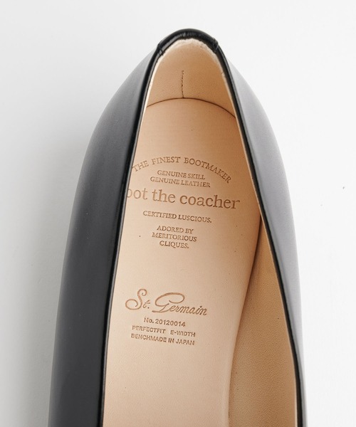 foot the coacher(フットザコーチャー)の「【foot the coacher/フットザコーチャー】FRENCH LOAFER(ローファー・メンズ・ブラック・8h/7h)」の4枚目の写真