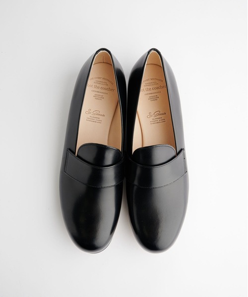 foot the coacher(フットザコーチャー)の「【foot the coacher/フットザコーチャー】FRENCH LOAFER(ローファー・メンズ・ブラック・8h/7h)」の5枚目の写真