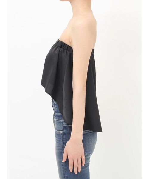 GYDA(ジェイダ)の「BACK LONGベアトップス(チューブトップ・レディース・ブラック/オフホワイト・FREE)」の13枚目の写真