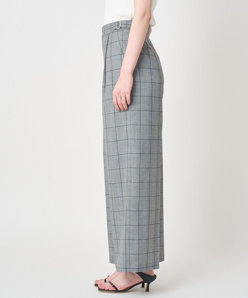 ANAYI(アナイ)の「グレンチェックDカン付きパンツ〈セットアップ対応商品〉(その他パンツ・レディース・ブラック系その他・36/38)」の3枚目の写真