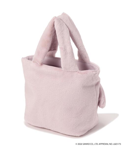 Jack Bunny!!（ジャックバニー）の「【Jack Bunny!!】【マイメロディ・クロミ　コラボ】カートバッグ (UNISEX)（トートバッグ・レディース・ブラック/ピンク・FREE）」の5枚目の写真