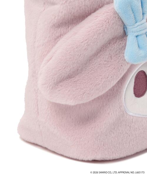 Jack Bunny!!（ジャックバニー）の「【Jack Bunny!!】【マイメロディ・クロミ　コラボ】カートバッグ (UNISEX)（トートバッグ・レディース・ブラック/ピンク・FREE）」の8枚目の写真