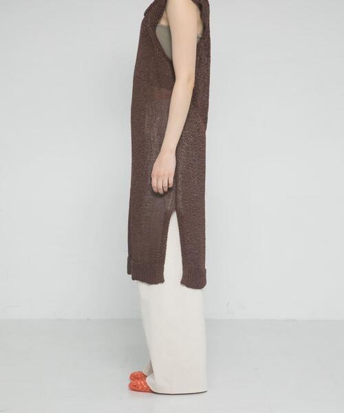 LAATO(ラート)の「fast dry fes pants(その他パンツ・レディース・ブラック/オフホワイト/ダークグレー・FREE)」の4枚目の写真
