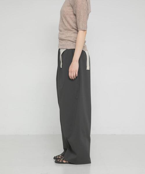 LAATO(ラート)の「fast dry fes pants(その他パンツ・レディース・ブラック/オフホワイト/ダークグレー・FREE)」の14枚目の写真