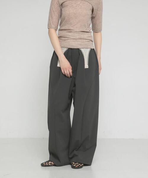 LAATO(ラート)の「fast dry fes pants(その他パンツ・レディース・ブラック/オフホワイト/ダークグレー・FREE)」の16枚目の写真