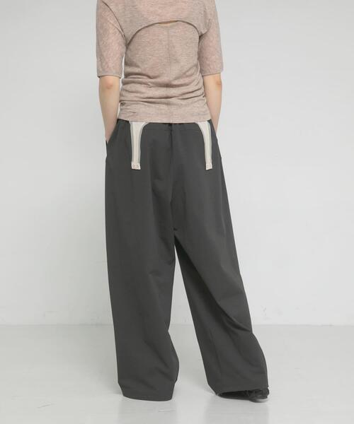 LAATO(ラート)の「fast dry fes pants(その他パンツ・レディース・ブラック/オフホワイト/ダークグレー・FREE)」の17枚目の写真