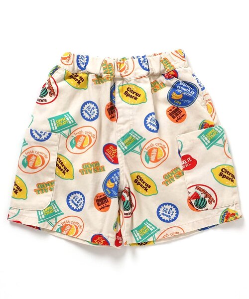 BREEZE(ブリーズ)の「BREEZEMART ワッペンハーフパンツ(その他パンツ・キッズ・インディゴブルー/キナリ/ブラック・80/90/100/110/120/130/140)」の21枚目の写真