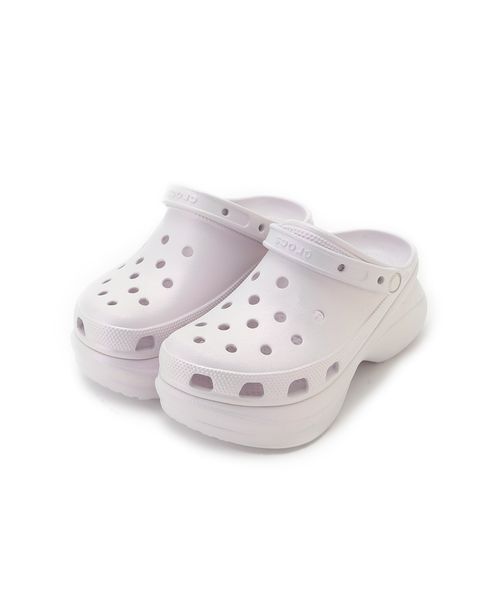 LILY BROWN(リリーブラウン)の「【LILY BROWN×CROCS】Bae Iridescent Clog(サンダル・レディース・ラベンダー・22/23/24)」の7枚目の写真