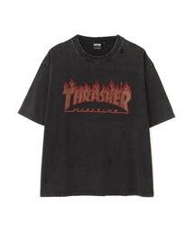 THRASHER（スラッシャー）の「Thrasher/スラッシャー/【LHP別注】LINESTONE TEE/ラインストーンTシャツ（Tシャツ/カットソー）」