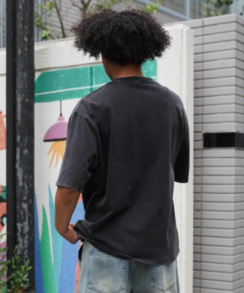 THRASHER(スラッシャー)の「Thrasher/スラッシャー/【LHP別注】RHINESTONE TEE/ラインストーンTシャツ(Tシャツ/カットソー・メンズ・レッド/ブラック・S/L/M)」の5枚目の写真