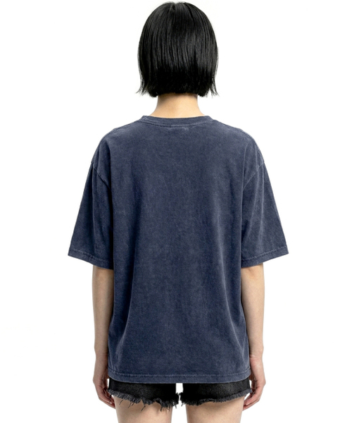 REBRENNER(リブレンナー)の「DTFリップスティックピグメント半袖Tシャツネイビー(Tシャツ/カットソー・レディース・その他・MEDIUM/LARGE/X-LARGE/2XL)」の2枚目の写真