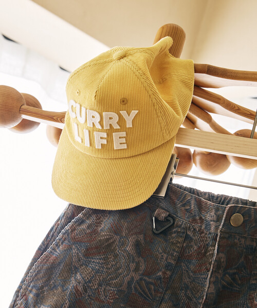 FREAK'S STORE(フリークスストア)の「FREAK'S STORE for BEACH & FES サマーコーデュロイ フェルトロゴ キャップ(キャップ・メンズ・ブラウン/ベージュ/グリーン/サックスブルー/イエロー/ピンク・ONE SIZE)」の5枚目の写真