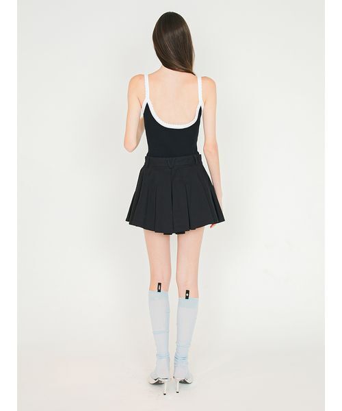 SORIN(ソリン )の「Scalloped Rib Camisole/スカラップ リブキャミソール(キャミソール・レディース・グレー/ホワイト/ダークネイビー/ライトピンク・38)」の8枚目の写真