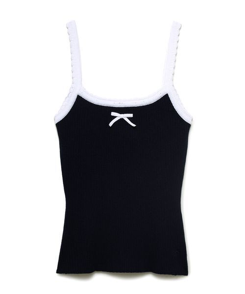 SORIN(ソリン )の「Scalloped Rib Camisole/スカラップ リブキャミソール(キャミソール・レディース・グレー/ホワイト/ダークネイビー/ライトピンク・38)」の12枚目の写真