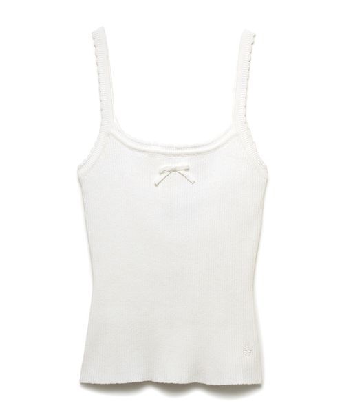 SORIN(ソリン )の「Scalloped Rib Camisole/スカラップ リブキャミソール(キャミソール・レディース・グレー/ホワイト/ダークネイビー/ライトピンク・38)」の20枚目の写真