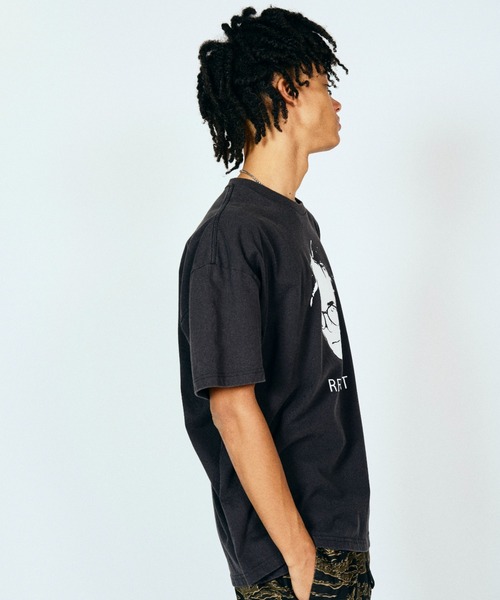 THRIFTY LOOK（スリフティールック）の「TRIFTY LOOK スリフティルック / REPEAT SS TEE（Tシャツ/カットソー・メンズ・スミクロ/ホワイト/ブラック・MEDIUM/LARGE/X-LARGE/SMALL）」の5枚目の写真
