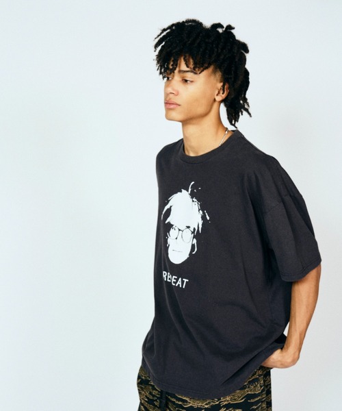 THRIFTY LOOK（スリフティールック）の「TRIFTY LOOK スリフティルック / REPEAT SS TEE（Tシャツ/カットソー・メンズ・スミクロ/ホワイト/ブラック・MEDIUM/LARGE/X-LARGE/SMALL）」の11枚目の写真