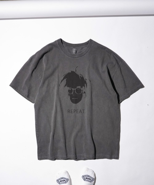 THRIFTY LOOK（スリフティールック）の「TRIFTY LOOK スリフティルック / REPEAT SS TEE（Tシャツ/カットソー・メンズ・スミクロ/ホワイト/ブラック・MEDIUM/LARGE/X-LARGE/SMALL）」の13枚目の写真