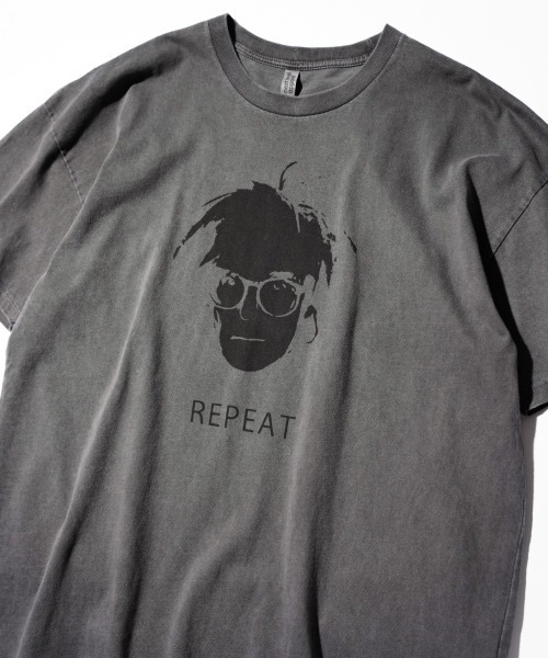 THRIFTY LOOK（スリフティールック）の「TRIFTY LOOK スリフティルック / REPEAT SS TEE（Tシャツ/カットソー・メンズ・スミクロ/ホワイト/ブラック・MEDIUM/LARGE/X-LARGE/SMALL）」の15枚目の写真