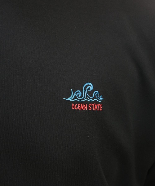 B&T CLUB(ビーティークラブ)の「ヒヤテック Tシャツ 半袖 PHOTO SURF メンズ 大きいサイズ ヒヤテック バックプリント クルーネック B&T CLUB (ビーアンドティークラブ)(Tシャツ/カットソー・メンズ・ブラック/ホワイト・X3(6L~7L)/X1(3L~4L)/X2(4L~5L)/X4(8L~9L))」の17枚目の写真