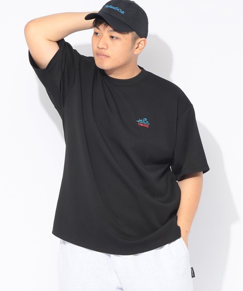 B&T CLUB(ビーティークラブ)の「ヒヤテック Tシャツ 半袖 PHOTO SURF メンズ 大きいサイズ ヒヤテック バックプリント クルーネック B&T CLUB (ビーアンドティークラブ)(Tシャツ/カットソー・メンズ・ブラック/ホワイト・X3(6L~7L)/X1(3L~4L)/X2(4L~5L)/X4(8L~9L))」の15枚目の写真
