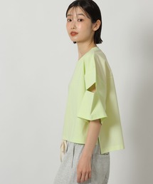 LAKOLE | 異素材カットアウトT / 668344(Tシャツ/カットソー)