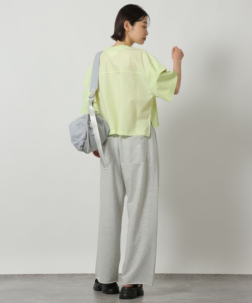 LAKOLE(ラコレ)の「異素材カットアウトT / 668344(Tシャツ/カットソー・レディース・オフホワイト/セージグリーン/ブラック・FREE)」の16枚目の写真